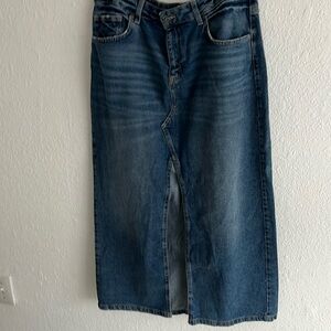 Cotton On Maxi denim skirt